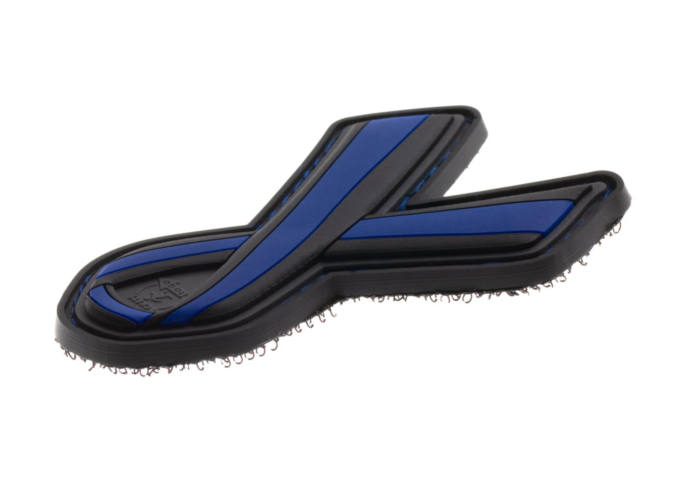 JTG Thin Blue Line Ribbon Rubber Patch JTG