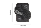 JTG Odins Raven Rubber Patch JTG