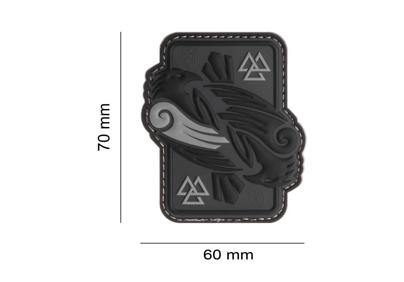 JTG Odins Raven Rubber Patch JTG