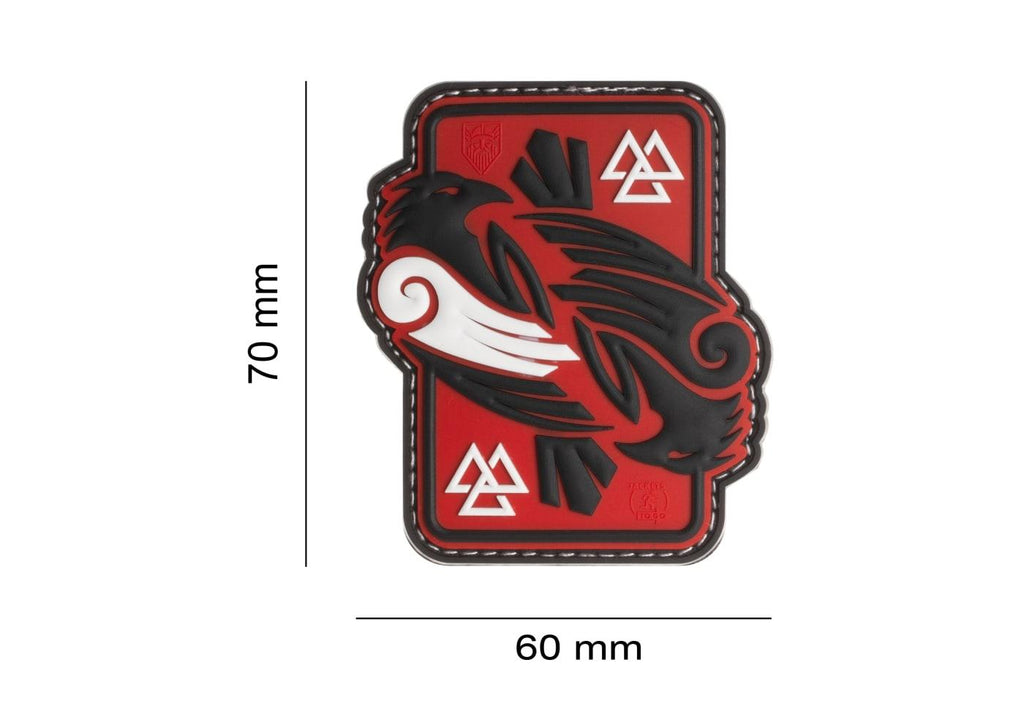 JTG Odins Raven Rubber Patch JTG