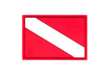 JTG Diver Down Flag Rubber Patch