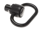 Leapers Heavy Duty Steel Push Button QD Sling Swivel 1.4 Inch