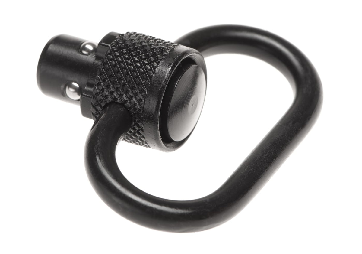 Leapers Heavy Duty Steel Push Button QD Sling Swivel 1.4 Inch