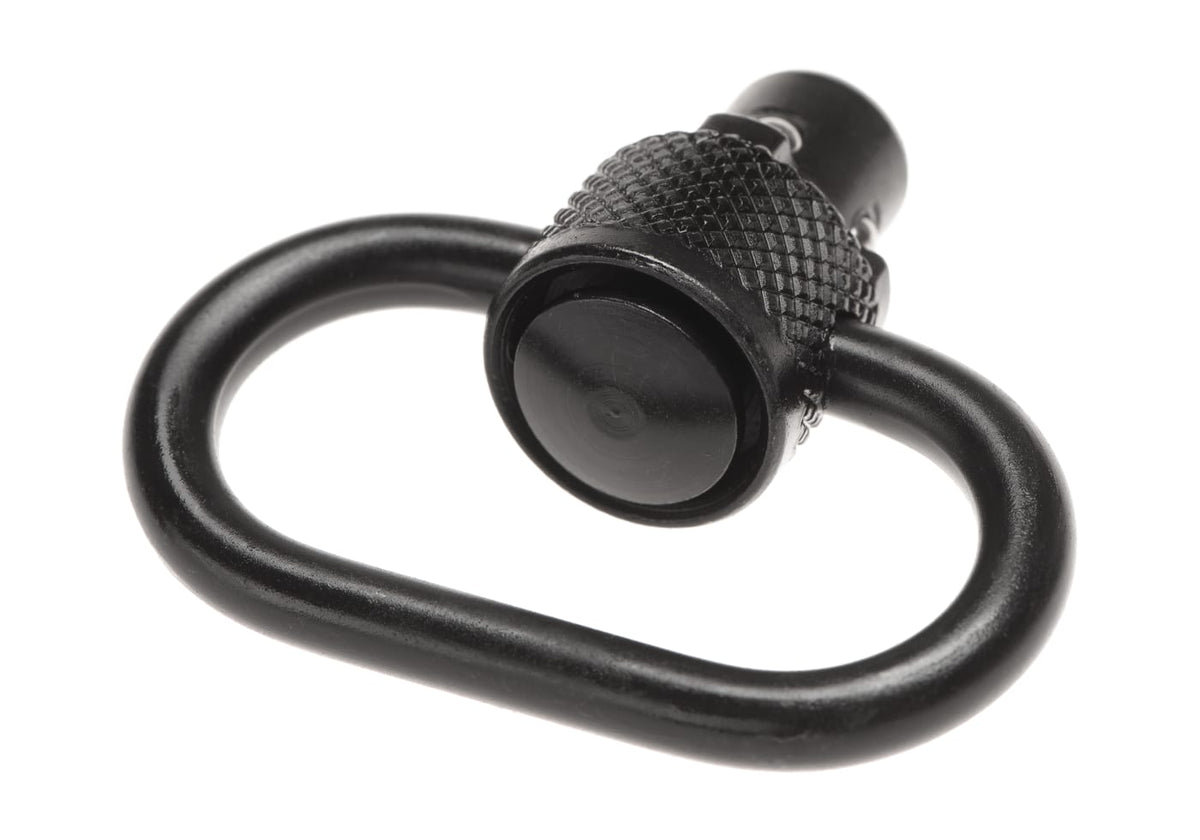 Leapers Heavy Duty Steel Push Button QD Sling Swivel 1.4 Inch
