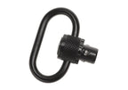 Leapers Heavy Duty Steel Push Button QD Sling Swivel 1.4 Inch
