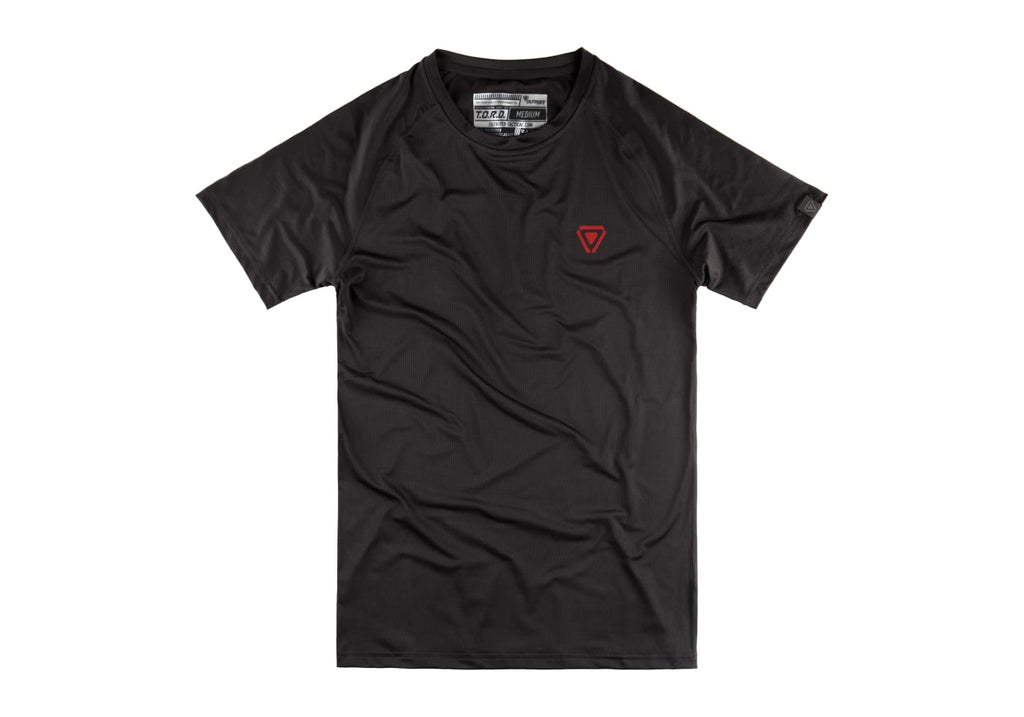 Outrider T.O.R.D. Athletic Fit Performance Tee - Black