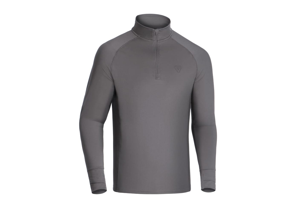 Outrider T.O.R.D. Long Sleeve Zip Shirt - Wolf Grey