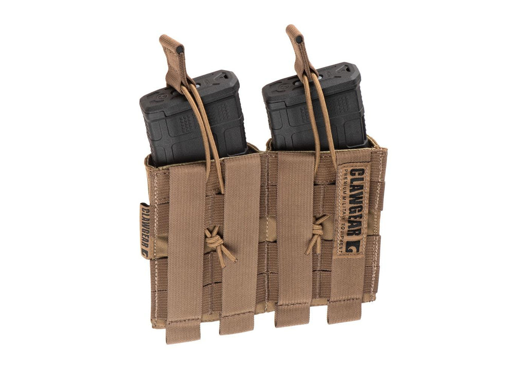 Clawgear 5.56mm Open Double Mag Pouch Core Clawgear