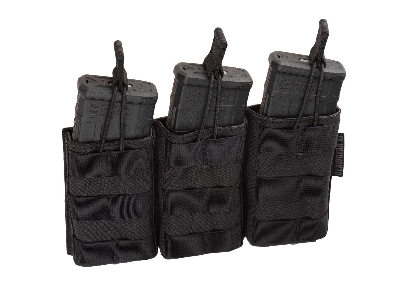 Clawgear 5.56mm Open Triple Mag Pouch Core Clawgear