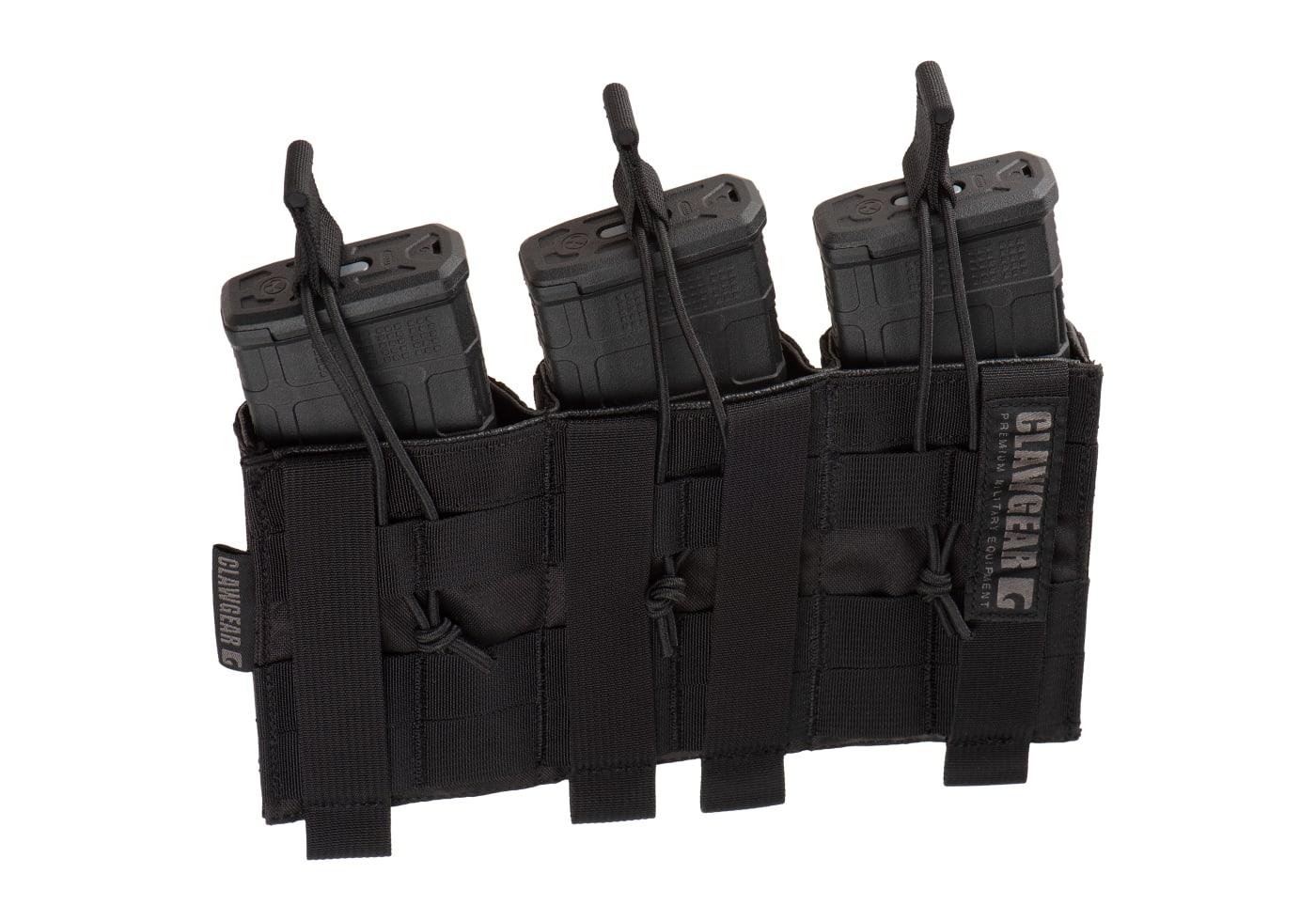 Clawgear 5.56mm Open Triple Mag Pouch Core Clawgear