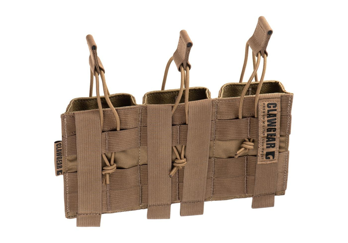 Clawgear 5.56mm Open Triple Mag Pouch Core Clawgear