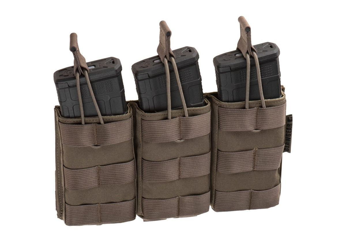 Clawgear 5.56mm Open Triple Mag Pouch Core Clawgear