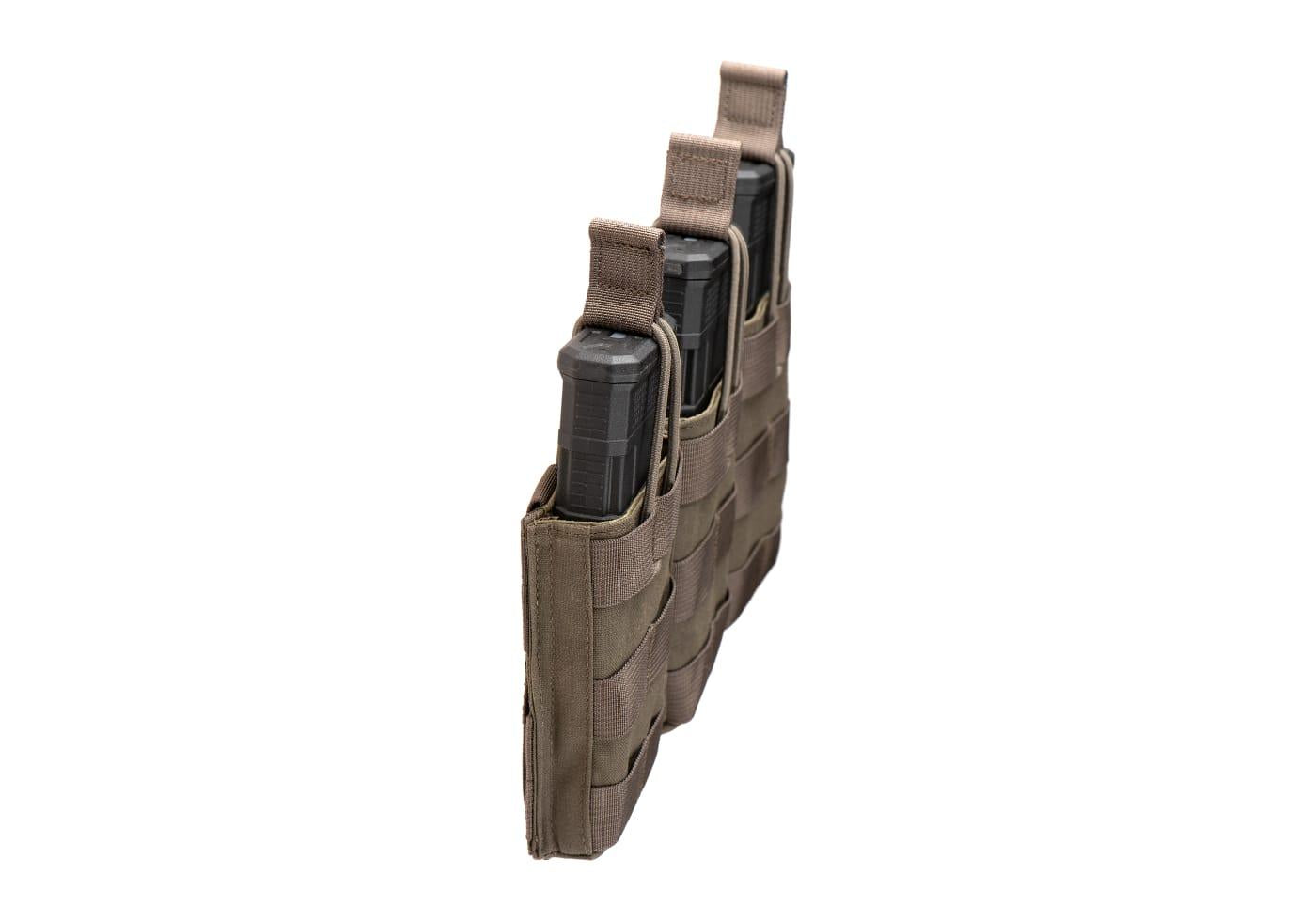 Clawgear 5.56mm Open Triple Mag Pouch Core Clawgear