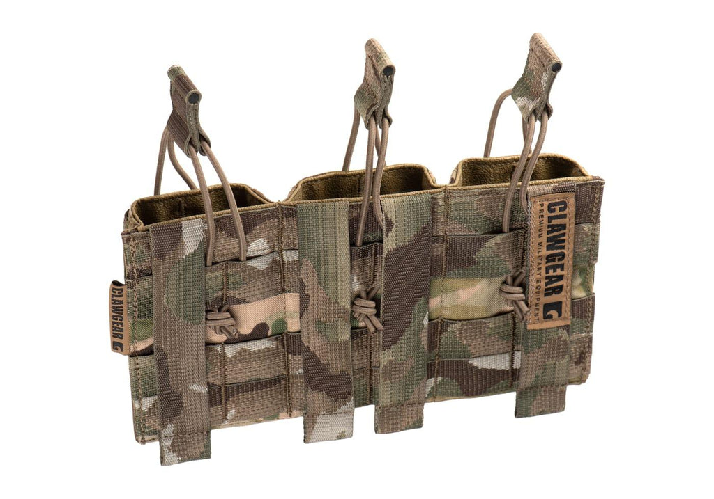 Clawgear 5.56mm Open Triple Mag Pouch Core Clawgear