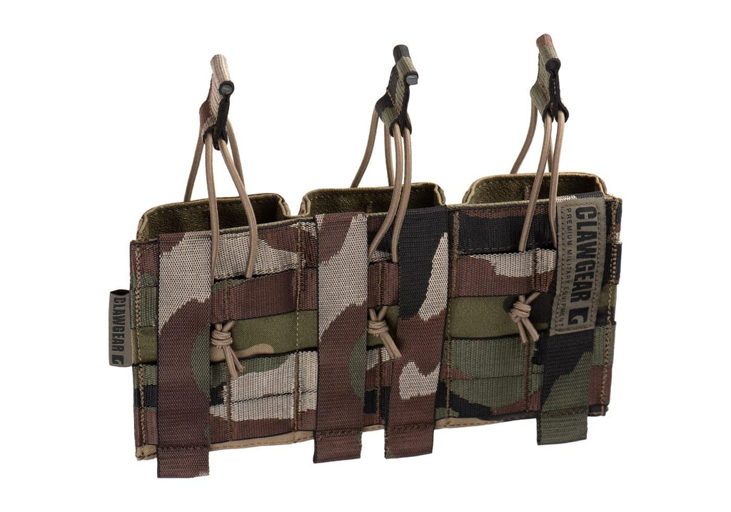 Clawgear 5.56mm Open Triple Mag Pouch Core Clawgear