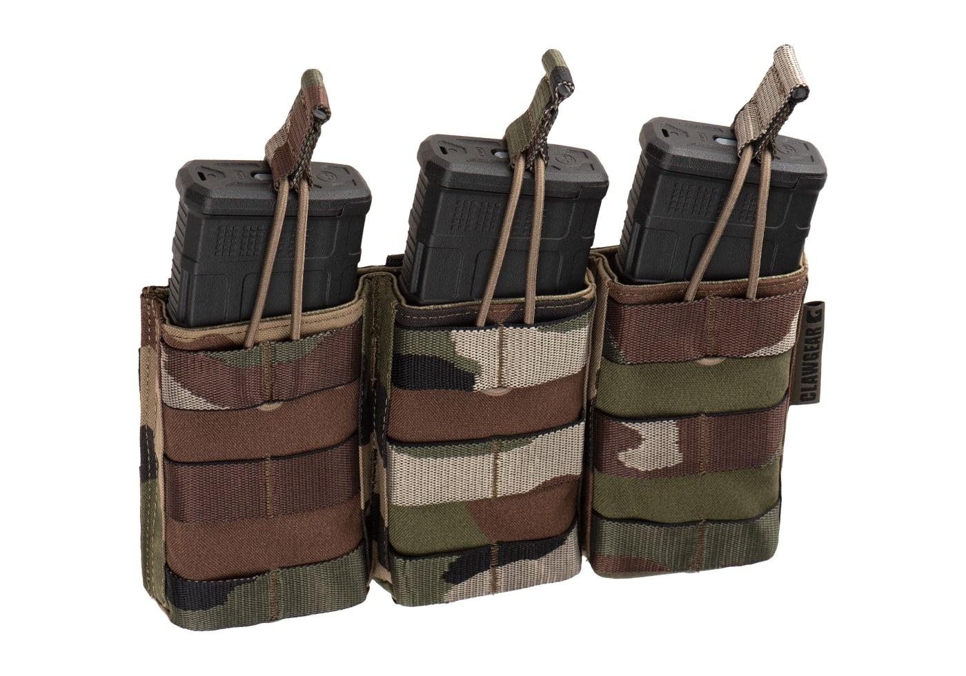 Clawgear 5.56mm Open Triple Mag Pouch Core Clawgear