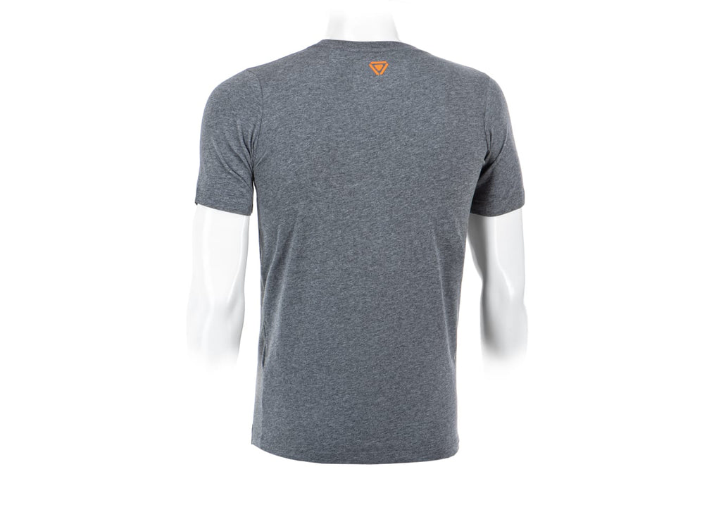 Outrider OT Scratched Logo Tee - Dark Grey