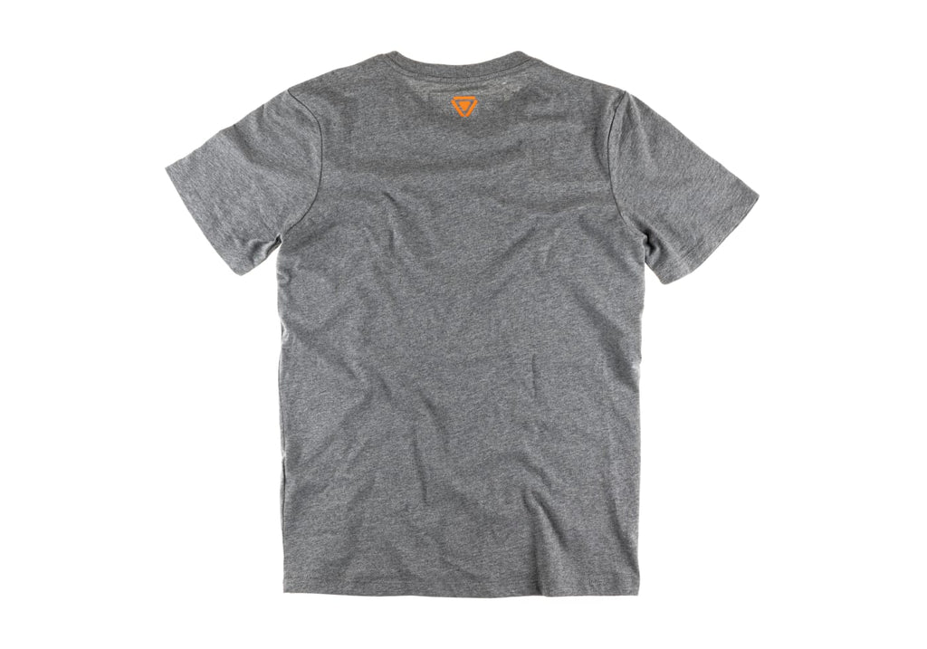 Outrider OT Scratched Logo Tee - Dark Grey