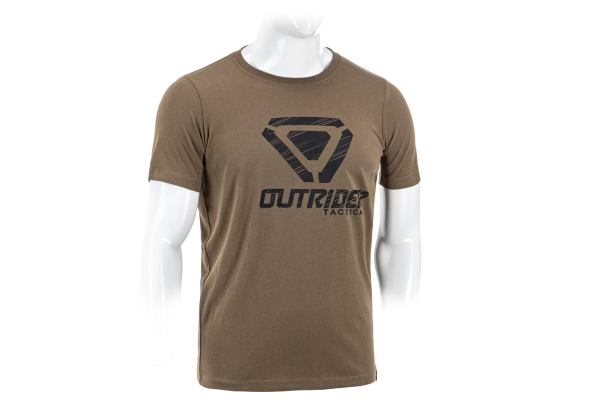Outrider OT Scratched Logo Tee - Crocodile