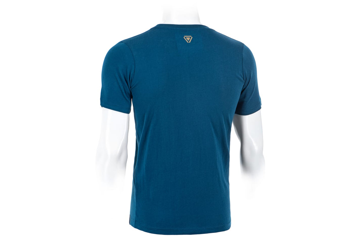 Outrider OT Scratched Logo Tee - Blue