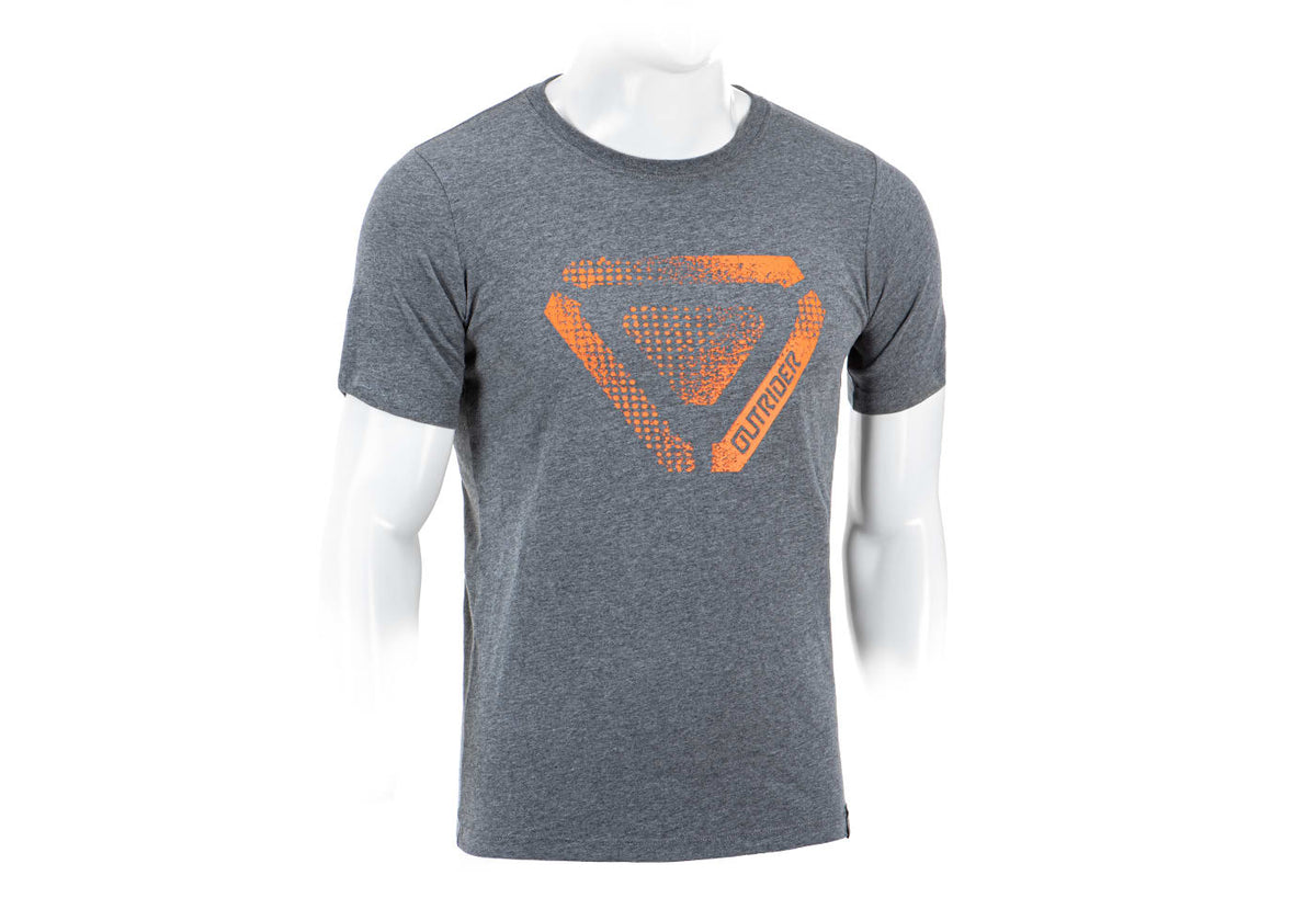 Outrider OT Halftone Tee - Dark Grey
