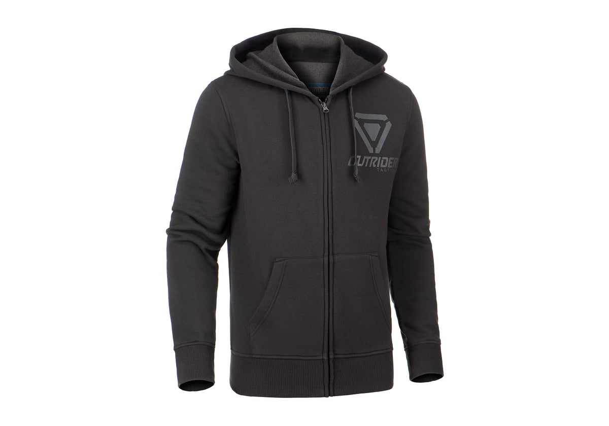 Outrider OT Logo Zip Hoodie - Black