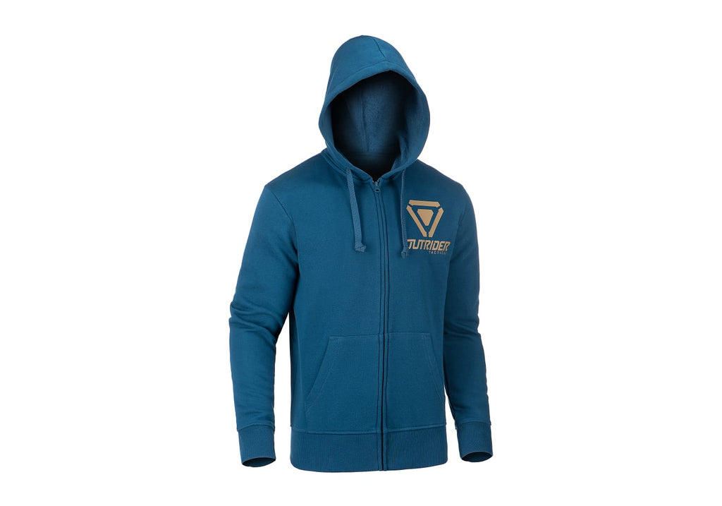 Outrider OT Logo Zip Hoodie - Blue