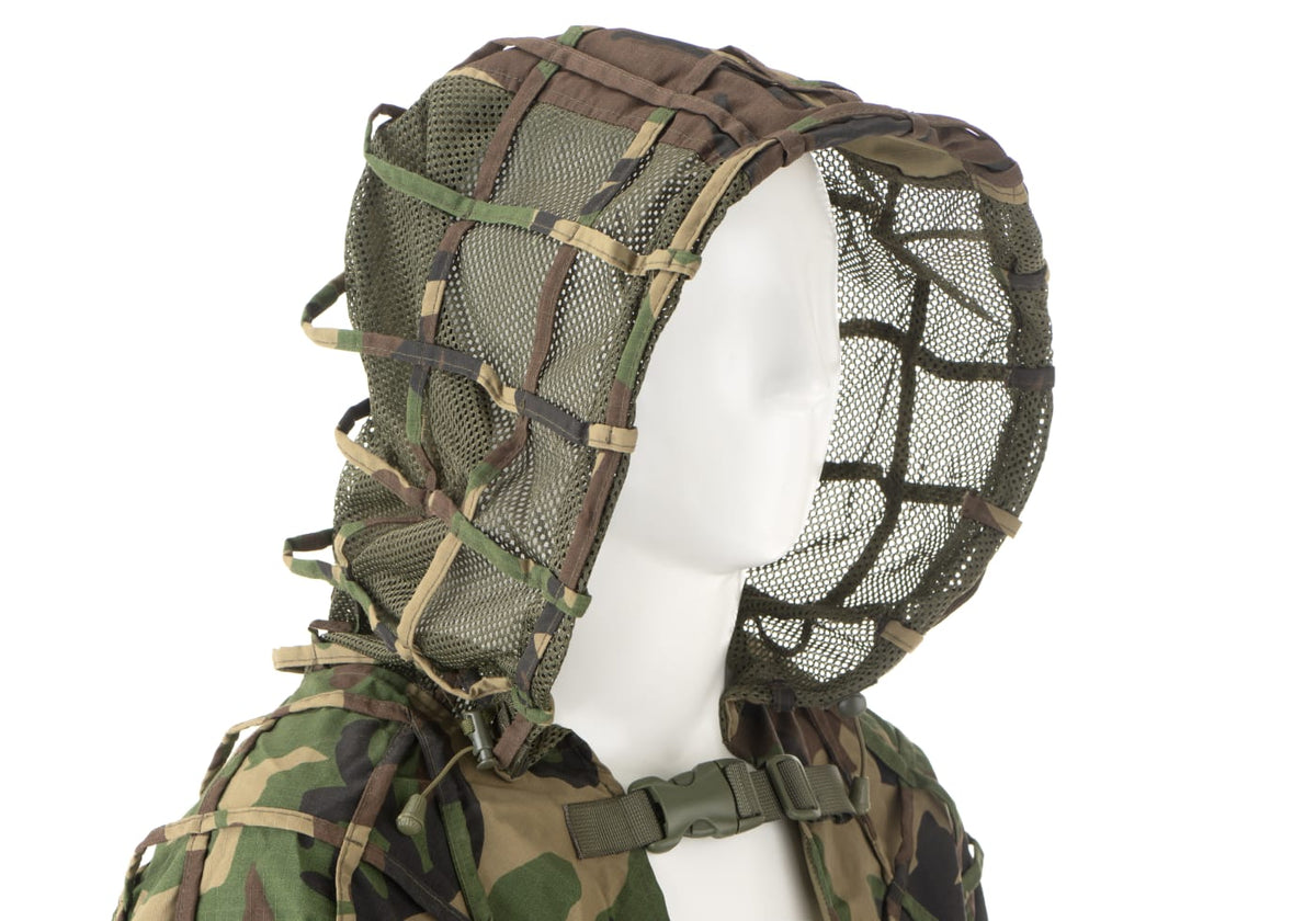 Invader Gear Ghillie Base Plain - Woodland
