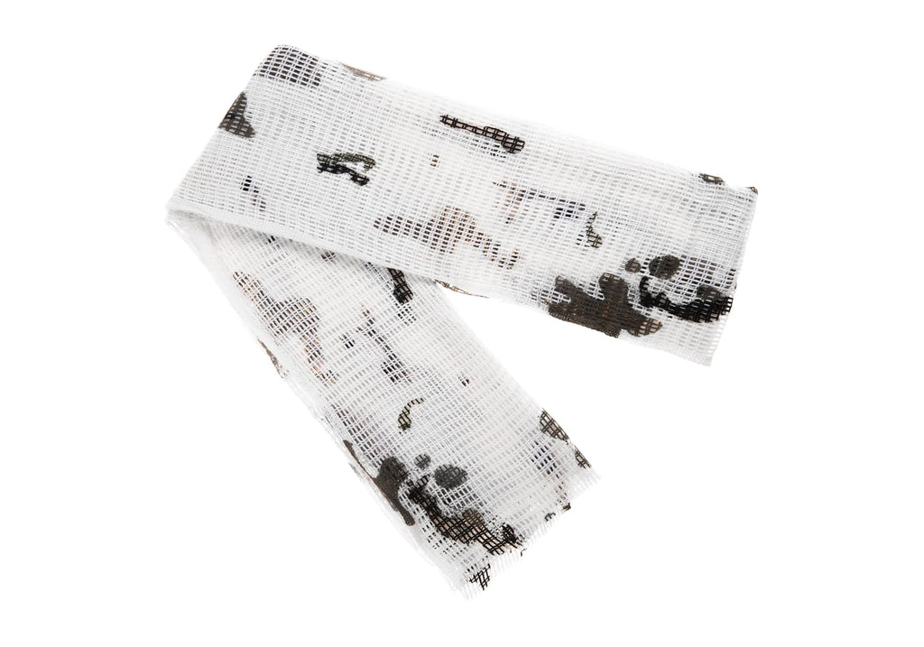 Invader Gear Sniper Net Scarf 190x90cm - Snow Camo