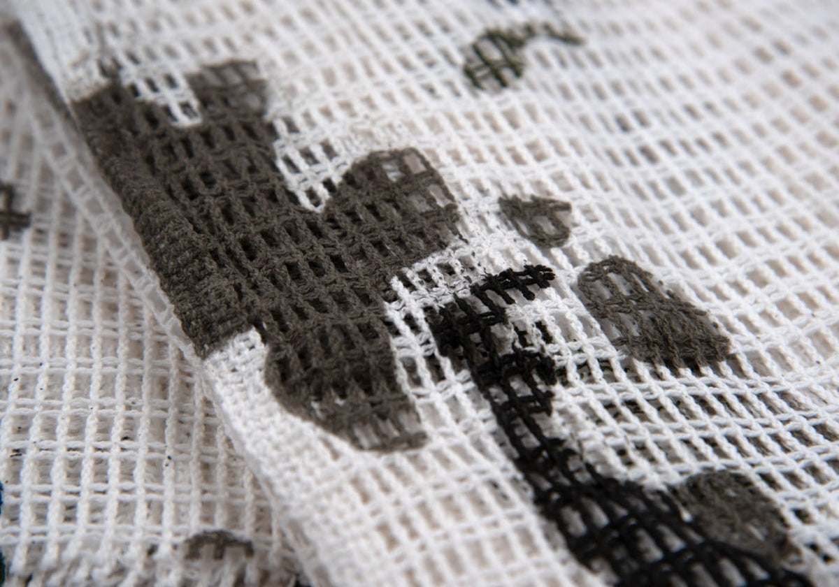 Invader Gear Sniper Net Scarf 190x90cm - Snow Camo