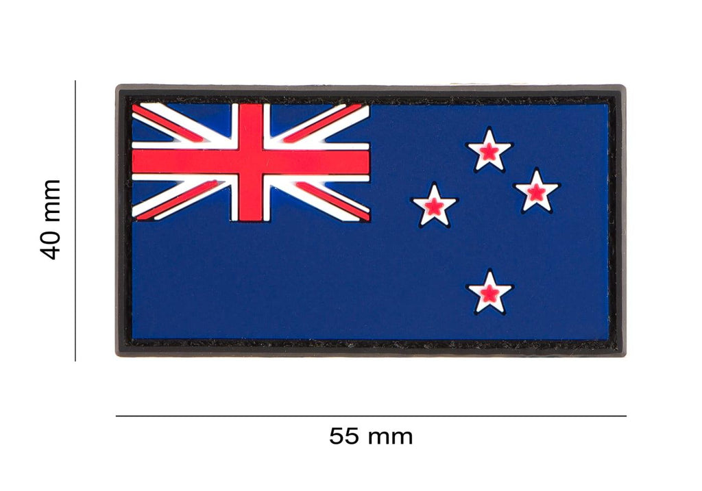 JTG New Zealand Flag Rubber Patch JTG