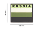 JTG Russia Flag Rubber Patch JTG