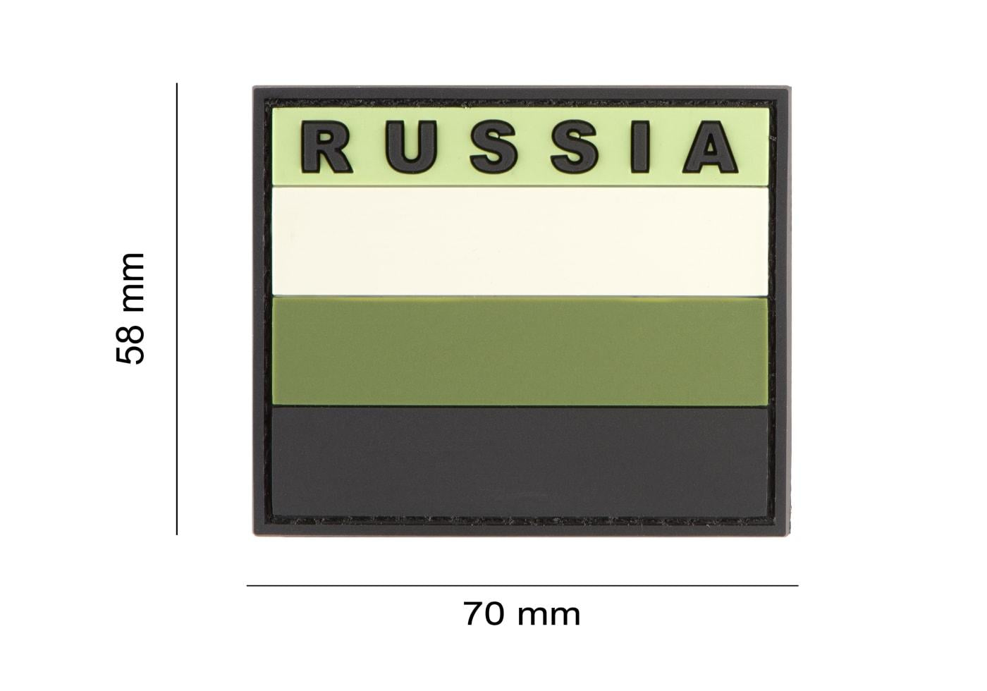 JTG Russia Flag Rubber Patch JTG
