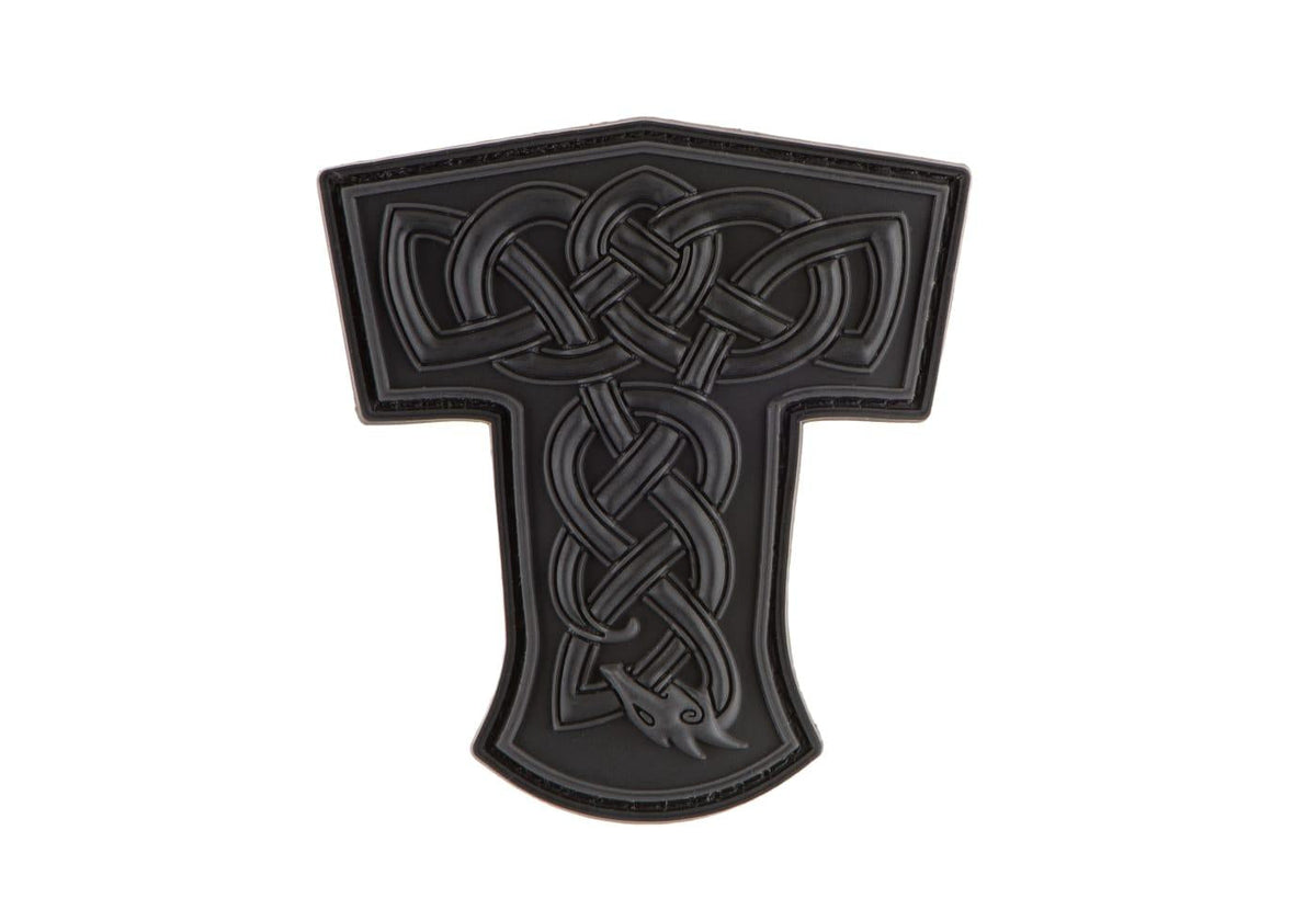 JTG Thors Hammer Dragon Rubber Patch JTG