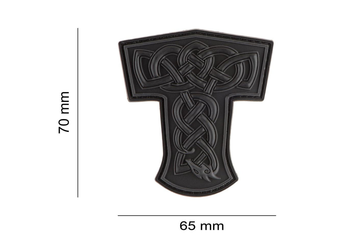 JTG Thors Hammer Dragon Rubber Patch JTG