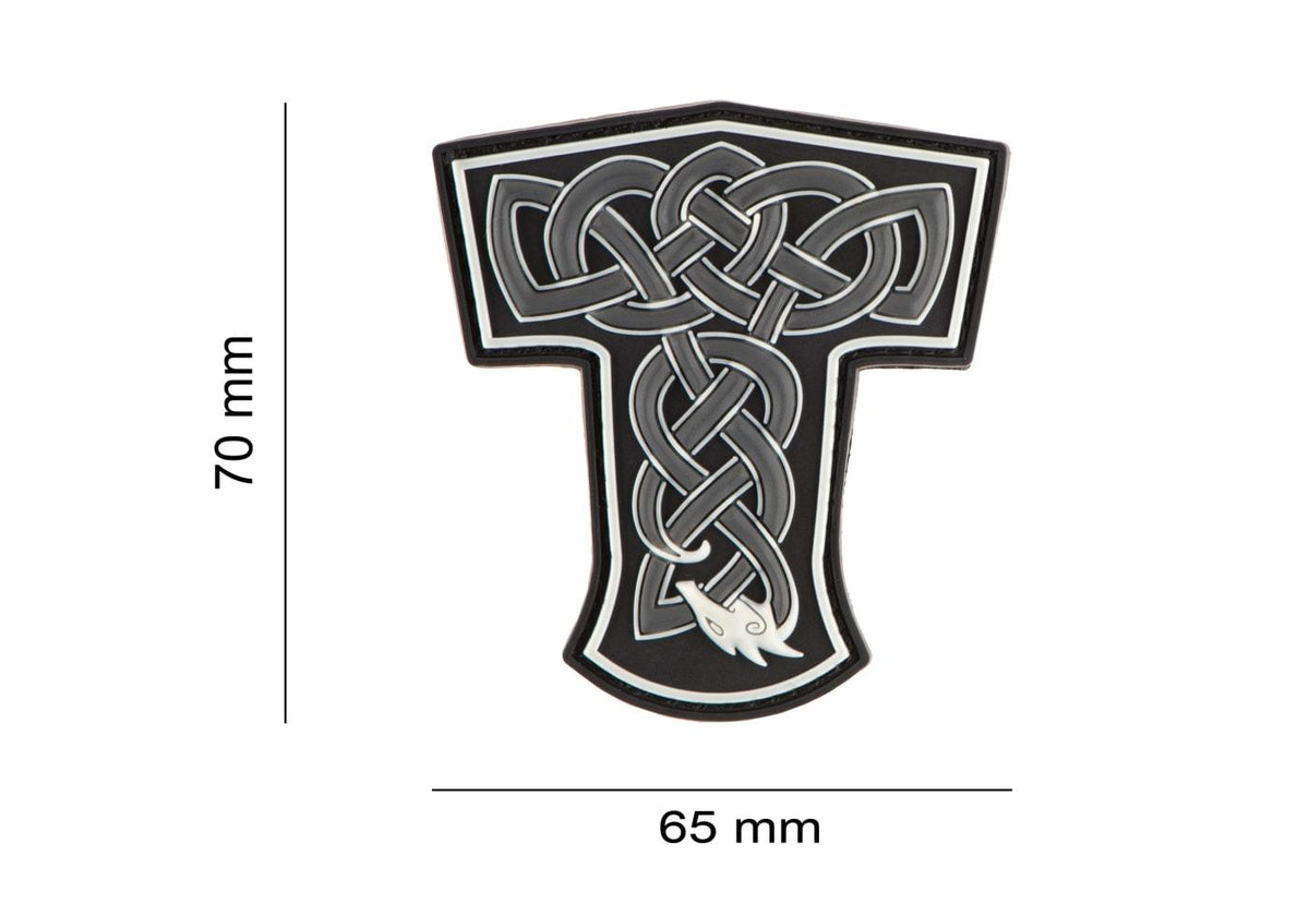 JTG Thors Hammer Dragon Rubber Patch JTG