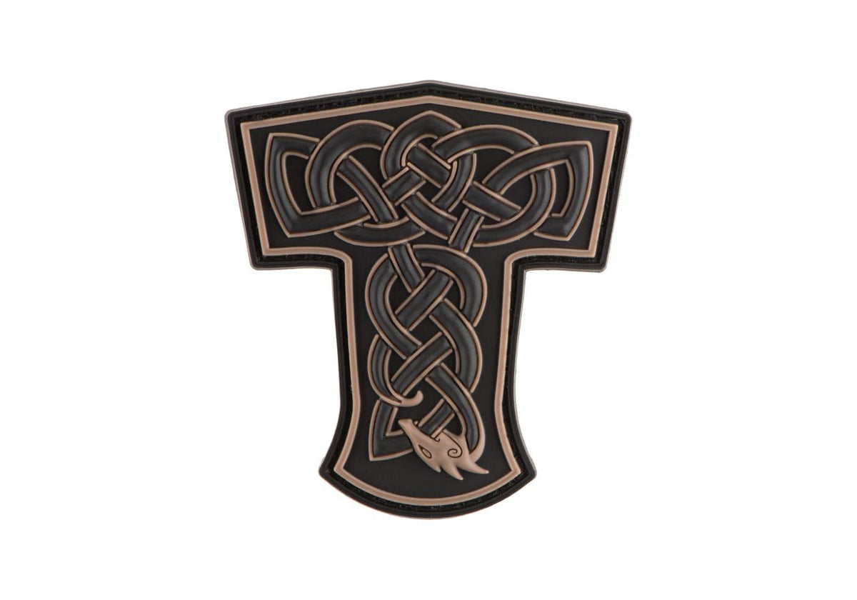 JTG Thors Hammer Dragon Rubber Patch JTG