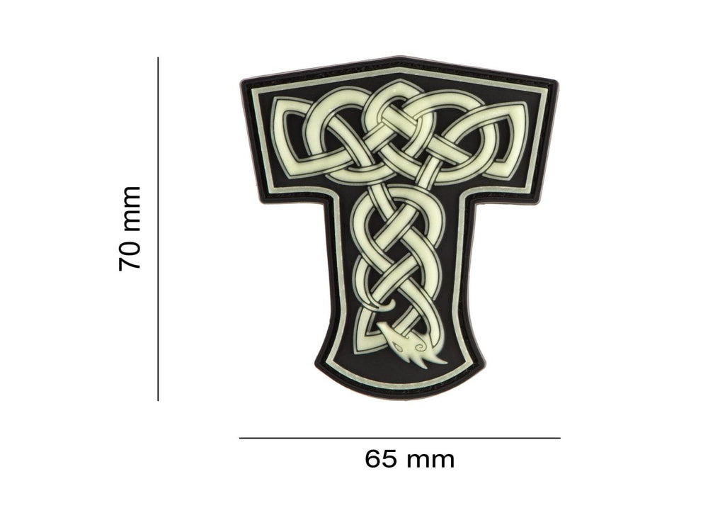 JTG Thors Hammer Dragon Rubber Patch JTG