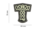 JTG Thors Hammer Dragon Rubber Patch JTG