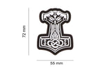 JTG Thors Hammer Rubber Patch JTG
