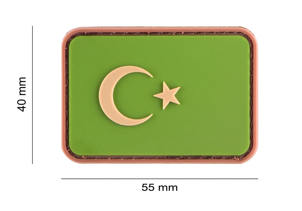 JTG Turkey Flag Rubber Patch JTG