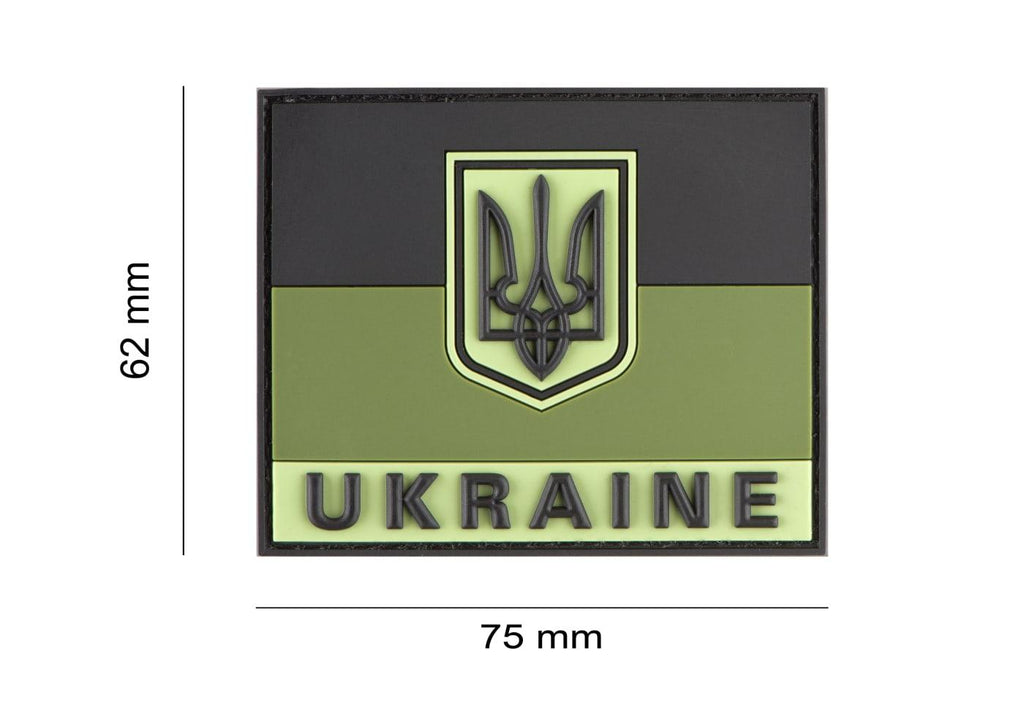 JTG Ukraine Flag Rubber Patch JTG