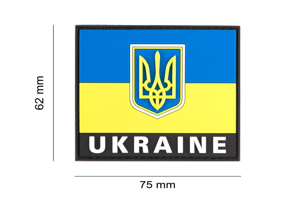 JTG Ukraine Flag Rubber Patch JTG