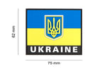 JTG Ukraine Flag Rubber Patch JTG