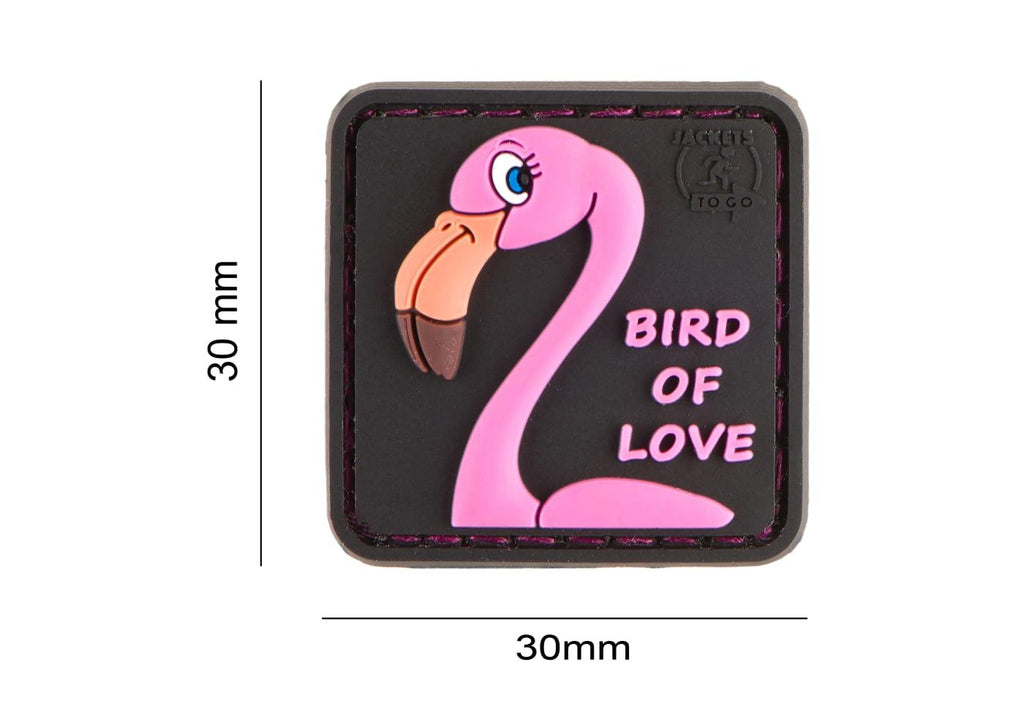 JTG Bird of Love Rubber Patch JTG