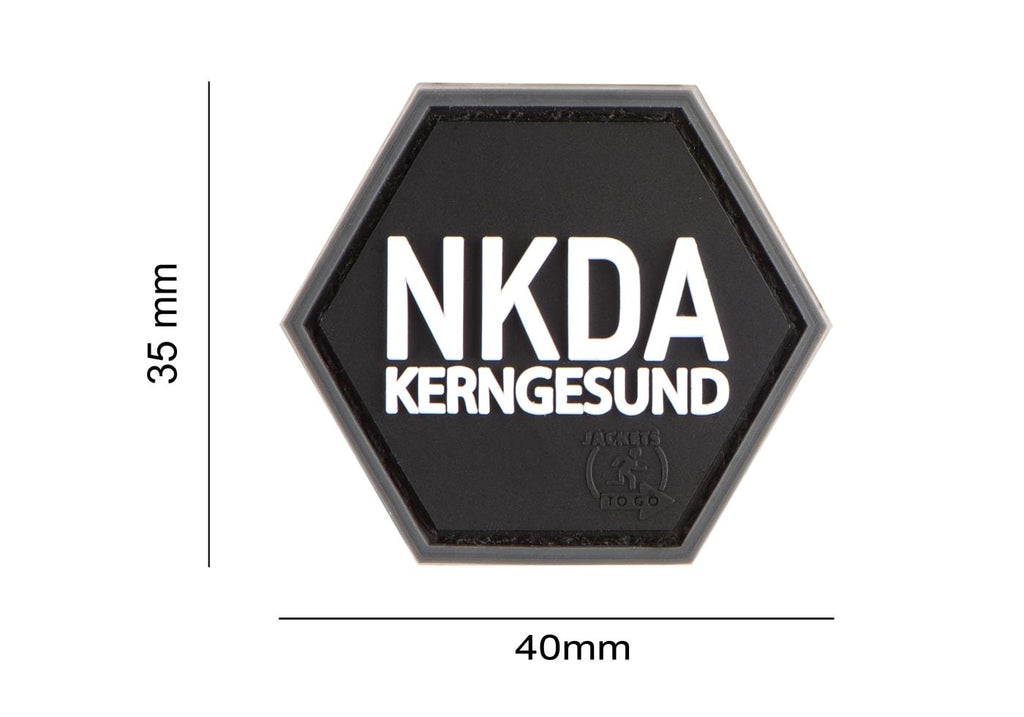 JTG NKDA Kerngesund Hexagon Rubber Patch JTG