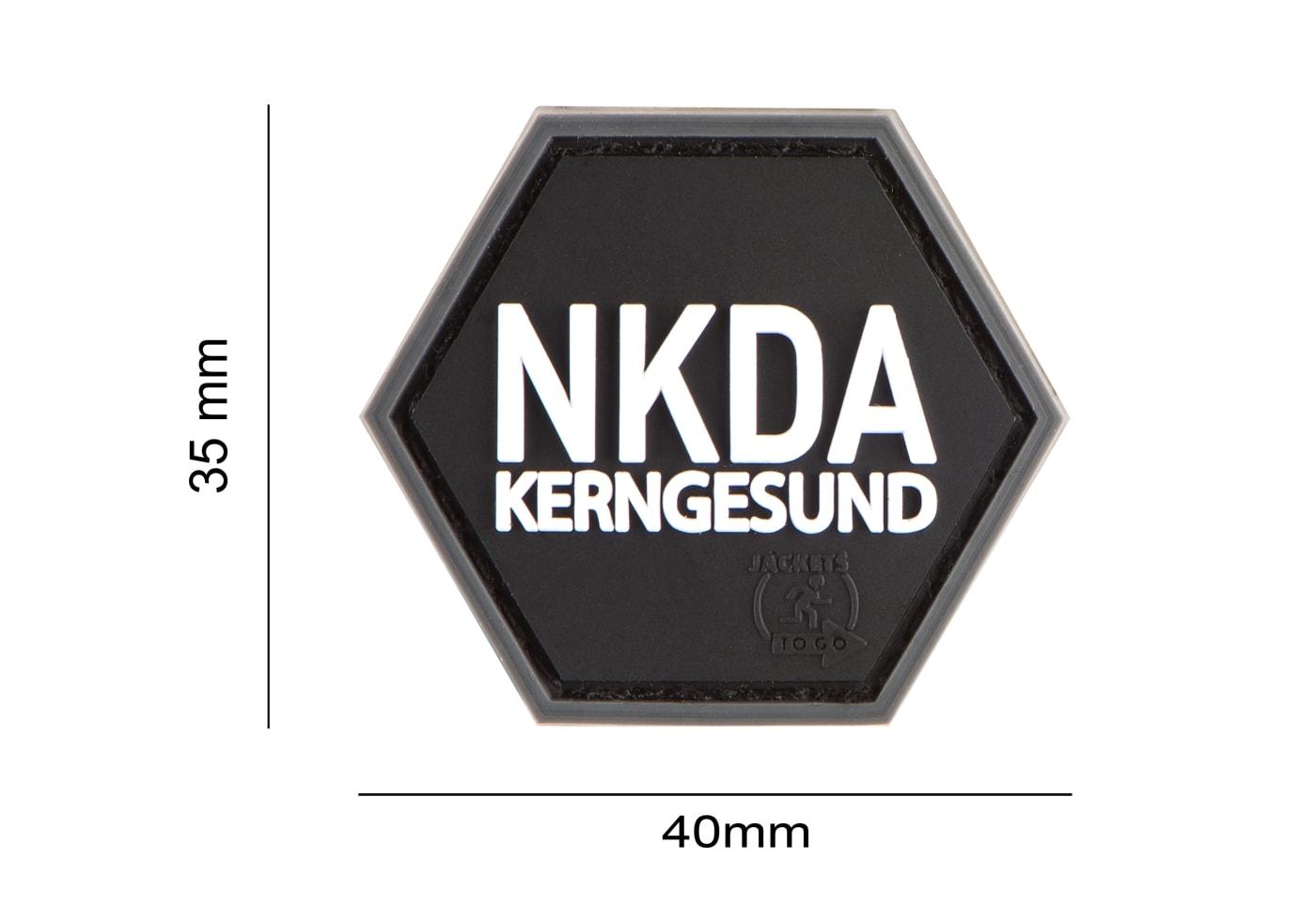 JTG NKDA Kerngesund Hexagon Rubber Patch JTG