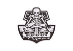 JTG Ghost Ship Skull Rubber Patch