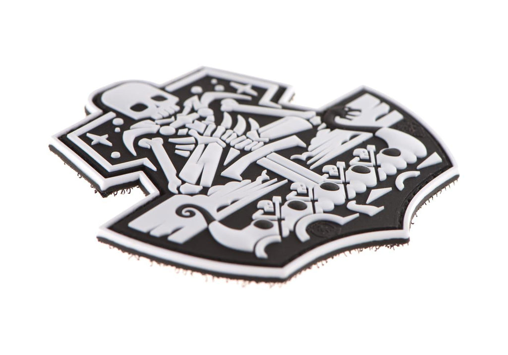 JTG Ghost Ship Skull Rubber Patch JTG