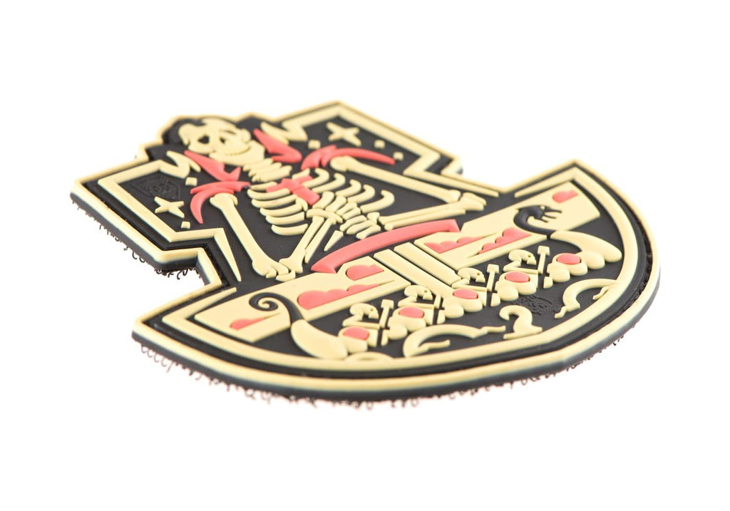 JTG Ghost Ship Skull Rubber Patch JTG
